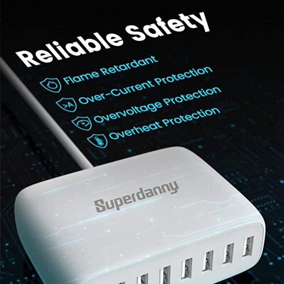 8-port smart usb charger *NEW* - Picture 4 of 5